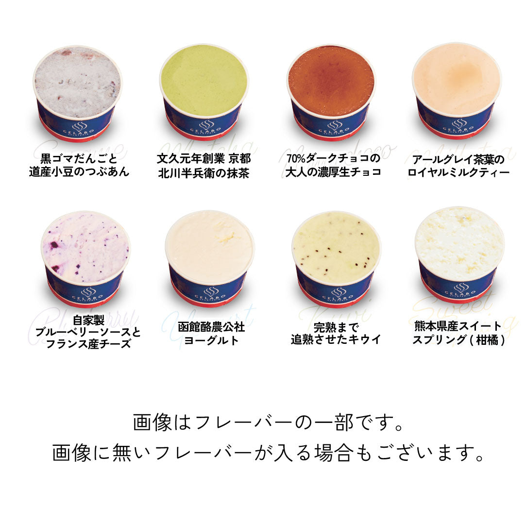 お得な年12回お届け定期-ジェラート10個セット