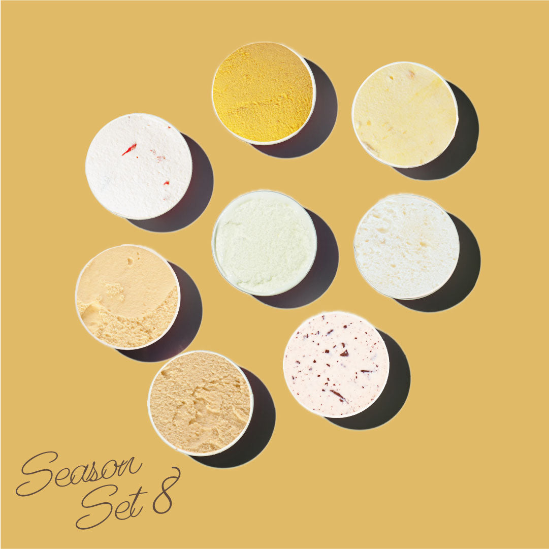 クレームパルフェ　新品　サンプル 季節のおすすめジェラート8個セット – GELATERIA GELABO