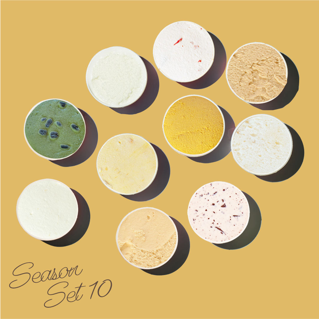 季節のおすすめジェラート10個セット