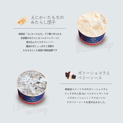 お得な年4回お届け定期-季節のジェラート12個セット