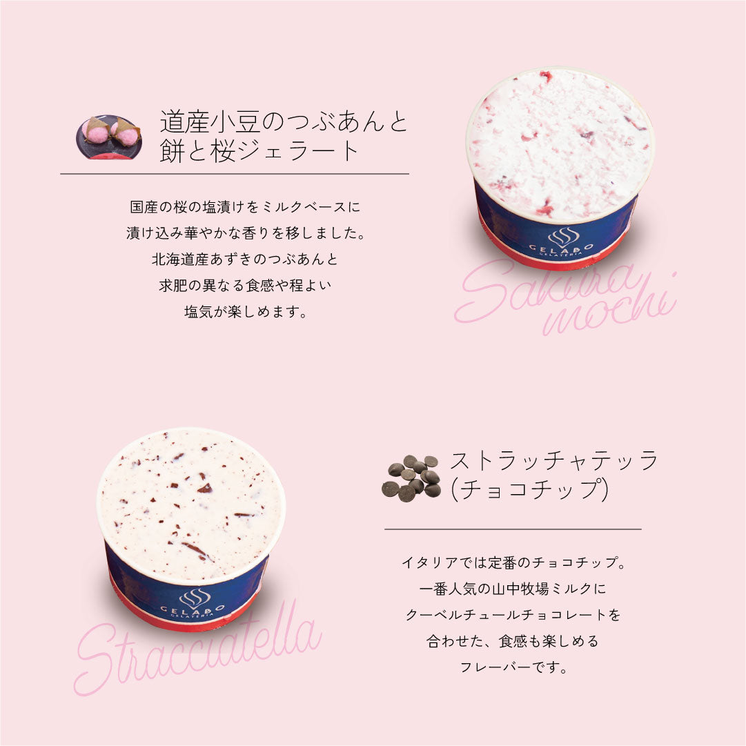 お得な年4回お届け定期-季節のジェラート8個セット