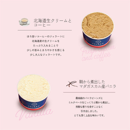 季節のおすすめジェラート12個セット