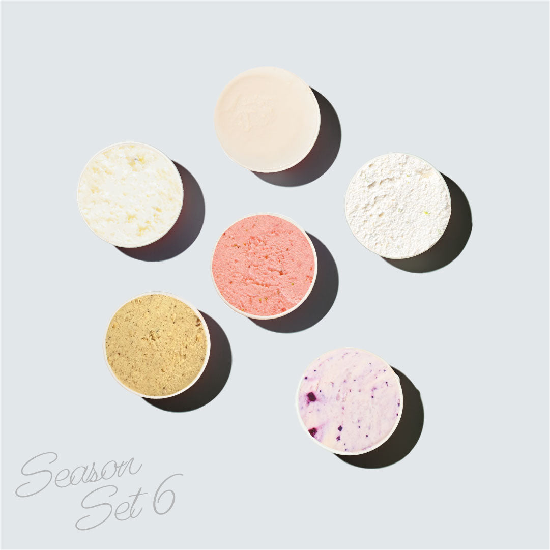 季節のおすすめジェラート6個セット