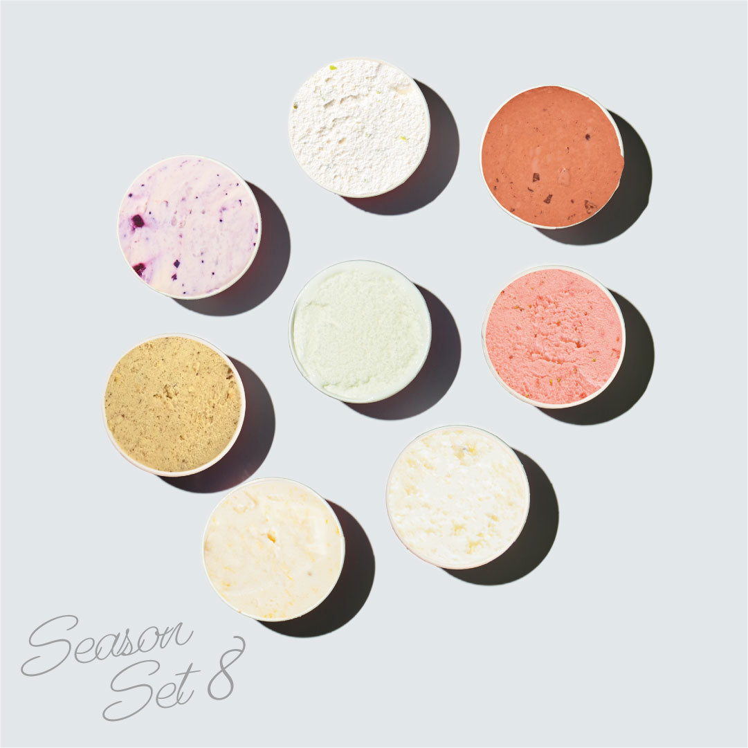 季節のおすすめジェラート8個セット