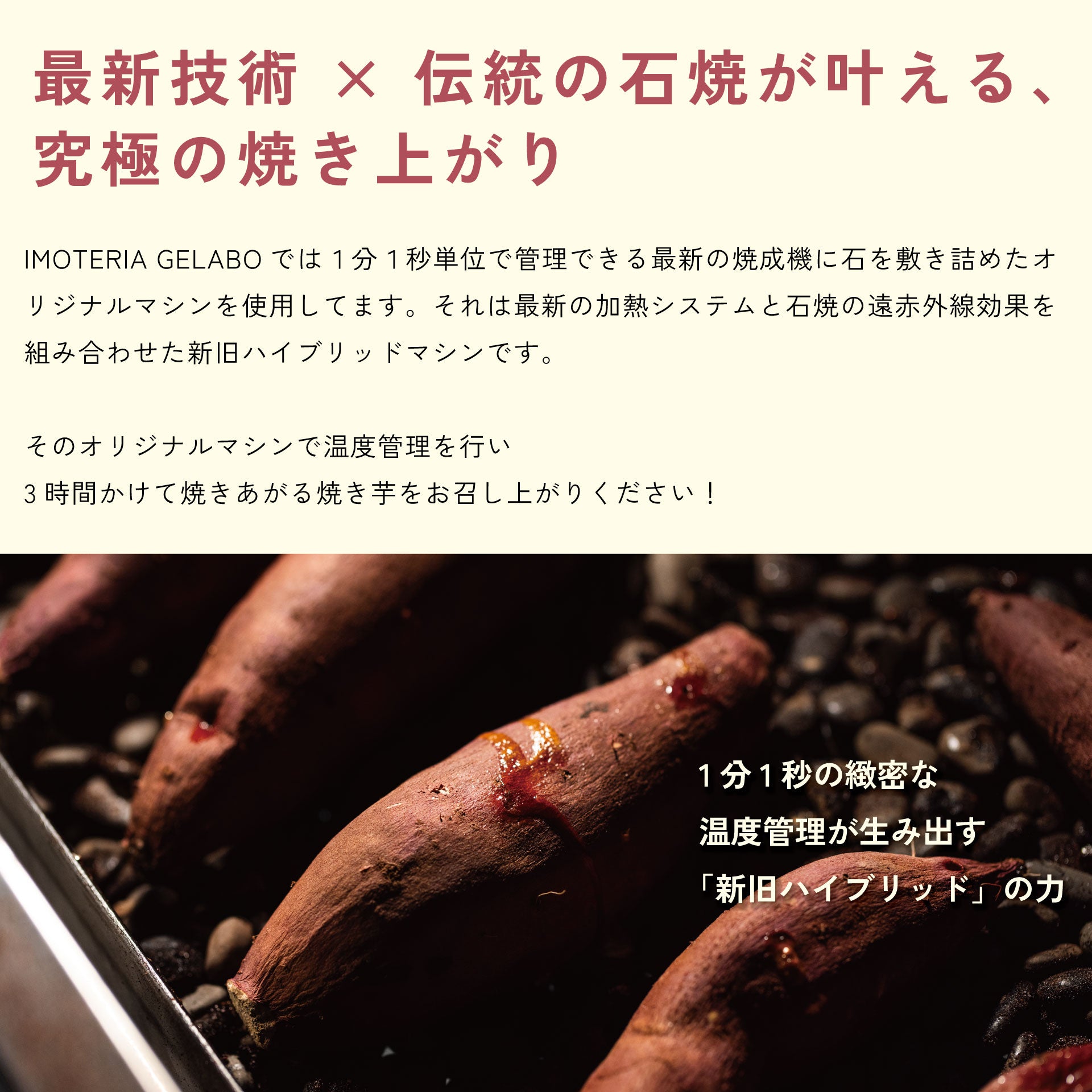 定番のおすすめジェラート6個セット×冷凍焼き芋2個入 1袋セット