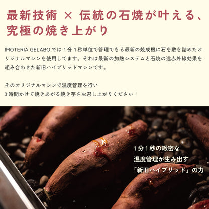 定番のおすすめジェラート6個セット×冷凍焼き芋2個入 1袋セット