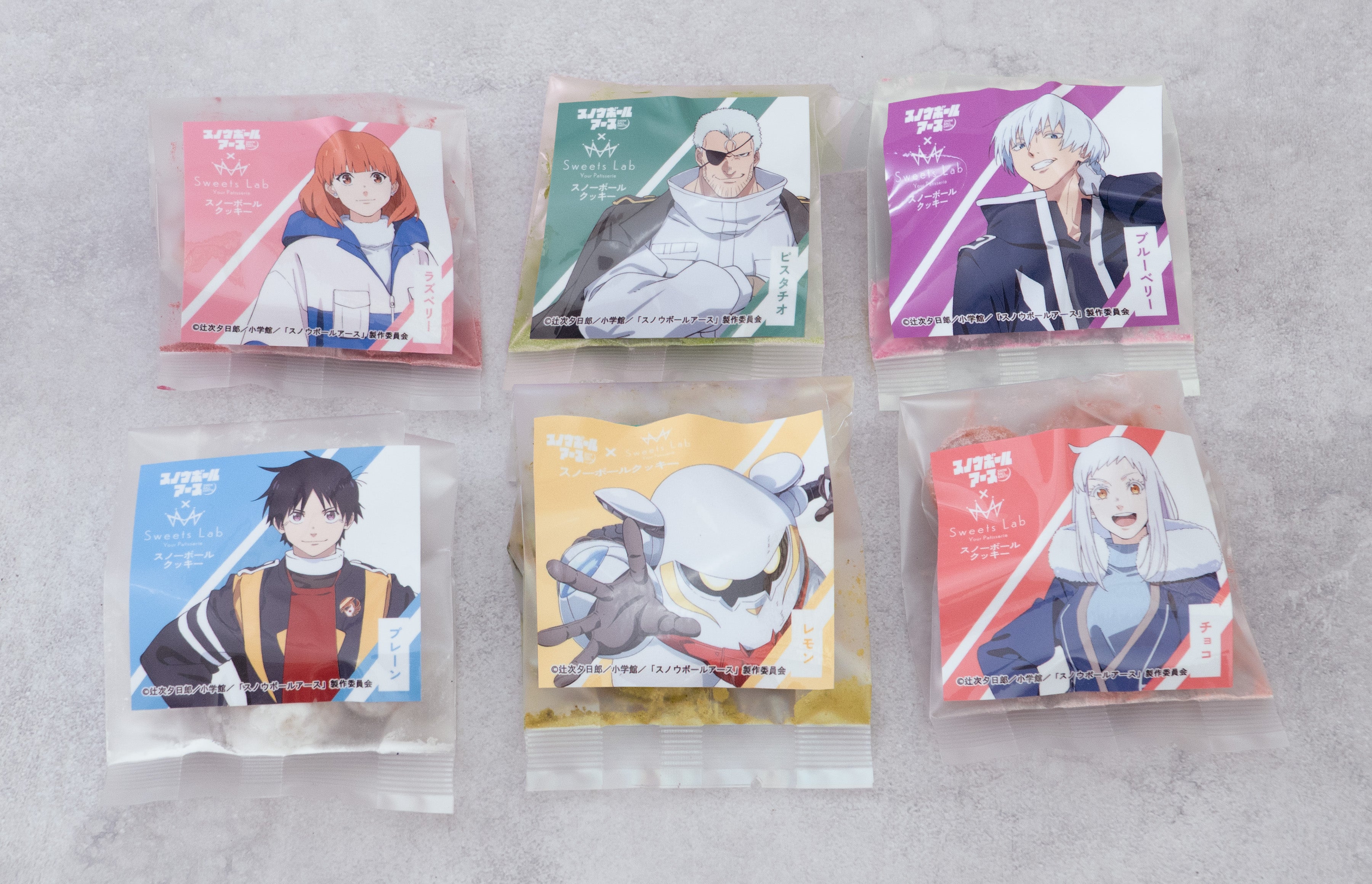 TVアニメ「スノウボールアース」×姉妹店Sweets Labコラボスノーボール