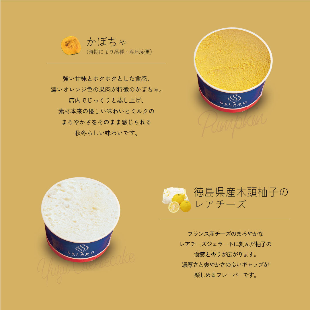 まとめ売り【ソボスライ ジェラード ソボスライ】 季節のおすすめジェラート12個セット – GELATERIA GELABO