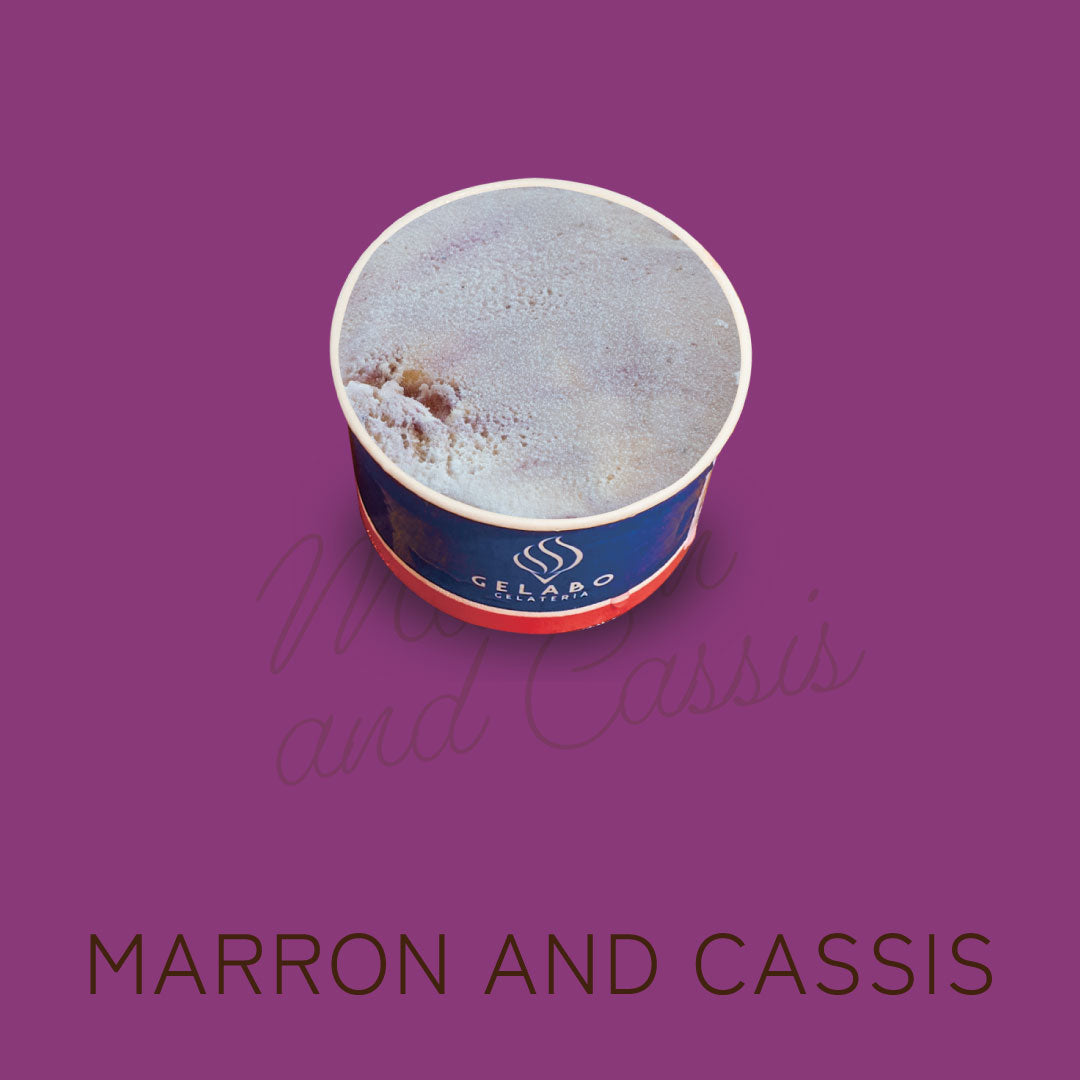 フレンチマロンとフランス産カシス